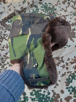 Romanian DPM karvalakki, hyv&auml;kuntoinen