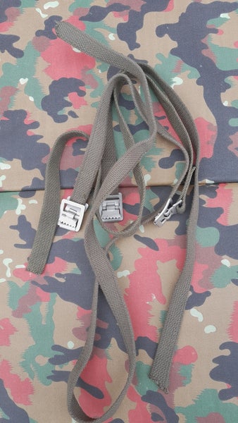 BW metallilukollinen kangashihna, hyv&auml;kuntoinen