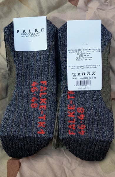 Hollannin Falke TK-1 Saapassukat,  k&auml;ytt&auml;m&auml;tt&ouml;m&auml;t